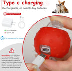 Rechargeable Automatic Moving Pet Toy Ball with LED